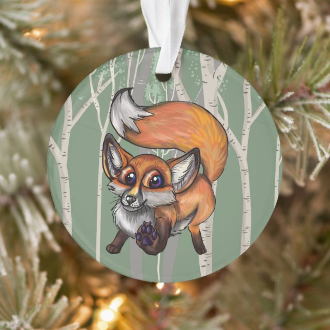 Baby Fox Ornament (Baum)