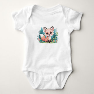 Baby fox  strampler