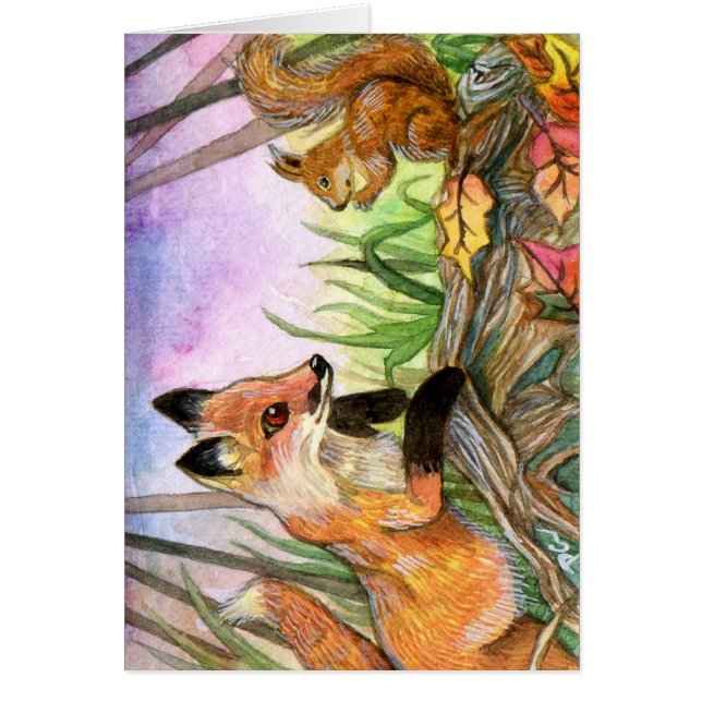 Baby Fox und Eichhörnchen (Vorne)