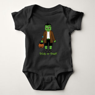 Baby Frankenstein - tricksen oder behandeln Strampler