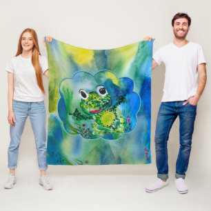 Baby Frog Fleecedecke