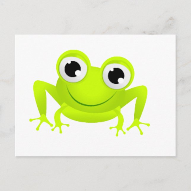 Baby Frog Postkarte (Vorderseite)