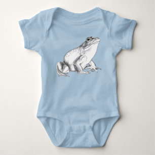 Baby Frog Shirt Bullfrog Strampler Bio Geschenk