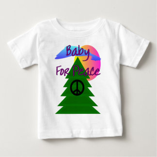 "Baby für Frieden"--T - Shirts für Babys