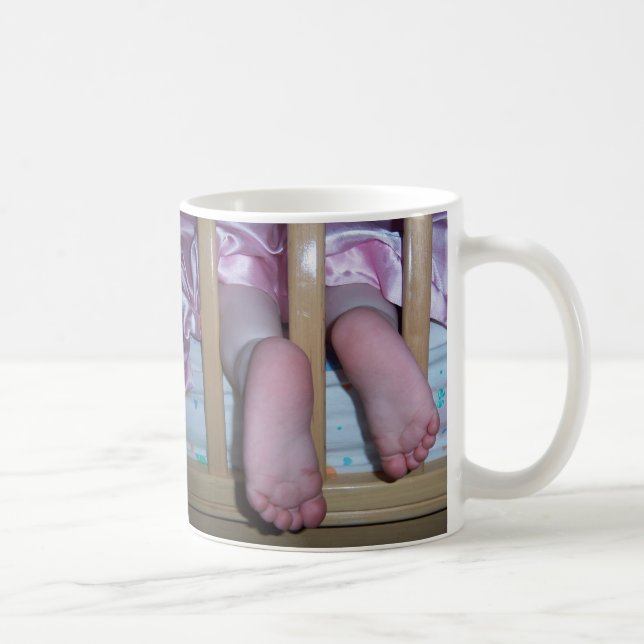 Baby-Fuß-Tasse Kaffeetasse (Rechts)