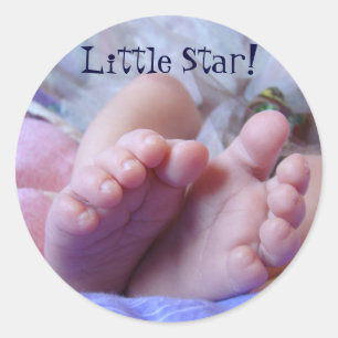 Baby Füße Zehen Aufkleber Neue Baby Little Star