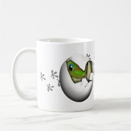 Baby-Gecko im Ei Kaffeetasse