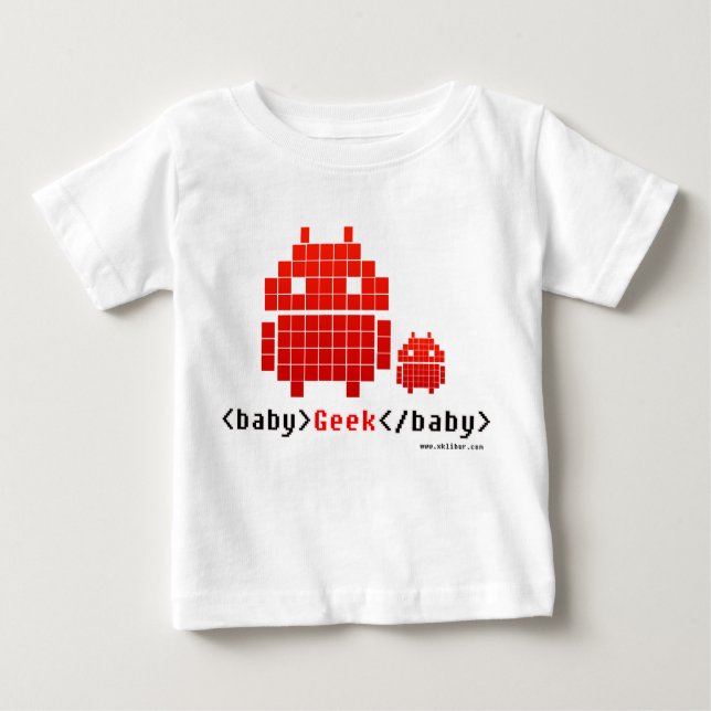 Baby Geek Baby T-shirt (Vorderseite)