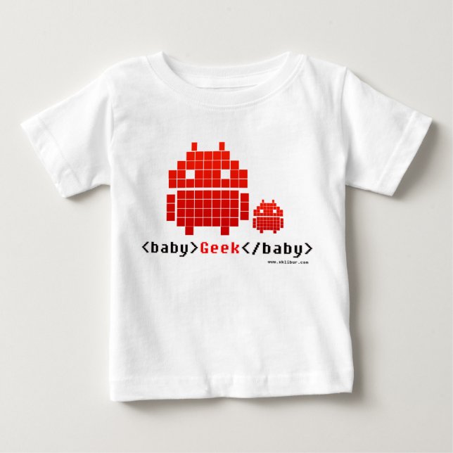 Baby Geek T-shirt (Vorderseite)