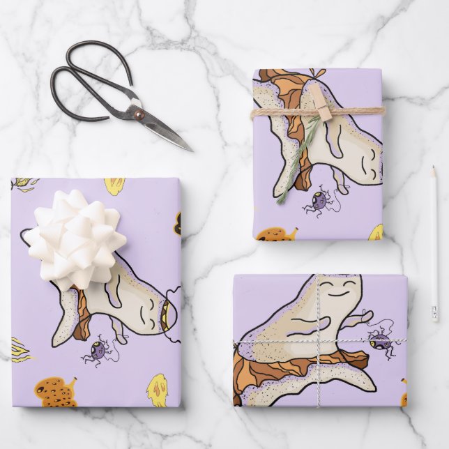 Baby-Geist Geschenkpapier Set (Vorderseite)