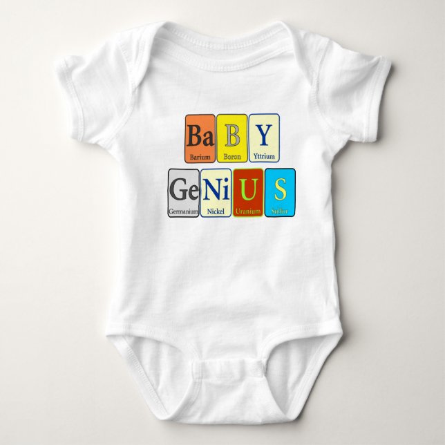 Baby Genius Design Baby Strampler (Vorderseite)