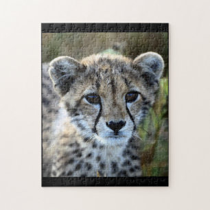 Baby-Gepard-Puzzlespiel Puzzle