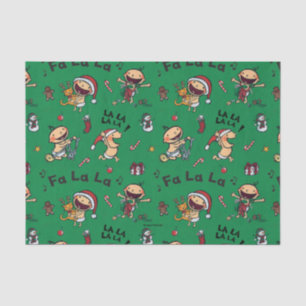Baby-Gesang-Lied-Muster Seidenpapier