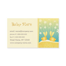 Baby-Geschäfts-Visitenkarte-Schablone