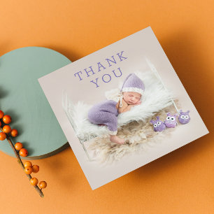 Baby Geschenk Vielen Dank für Ihre neugeborene Kin Dankeskarte