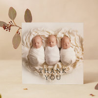 Baby Geschenk Vielen Dank Triplets Neugeborenen Ba