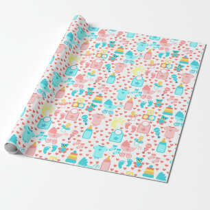 Baby Geschenkpapier