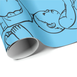 Baby Geschenkpapier
