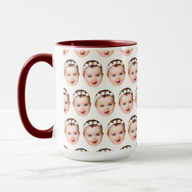 Baby Gesicht Euren Hund, Ehemanns lustige Geschenk Tasse (Links)
