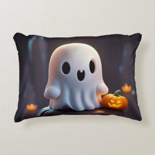 Baby Ghost Creepy Niedlich Halloween Charakter Dekokissen
