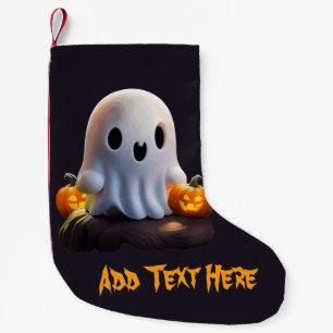 Baby Ghost Creepy Niedlich Halloween Charakter Kleiner Weihnachtsstrumpf