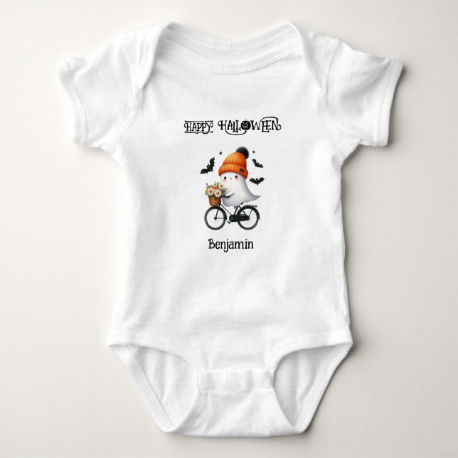 Baby Ghost Rider mit Fledermäuse-T - Shirt (Vorderseite)