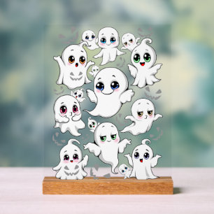 Baby Ghosts Spookoky Niedliche Halloween-Stimmung Acrylschild