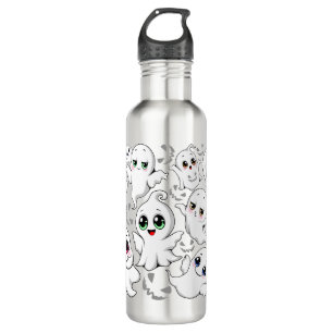 Baby Ghosts Spookoky Niedliche Halloween-Stimmung Edelstahlflasche