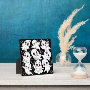 Baby Ghosts Spookoky Niedliche Halloween-Stimmung Fotoplatte