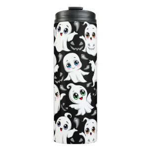 Baby Ghosts Spookoky Niedliche Halloween-Stimmung Thermosbecher