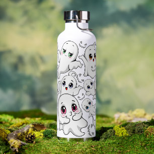 Baby Ghosts Spookoky Niedliche Halloween-Stimmung Trinkflasche