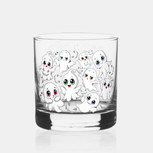 Baby Ghosts Spookoky Niedliche Halloween-Stimmung Whiskyglas