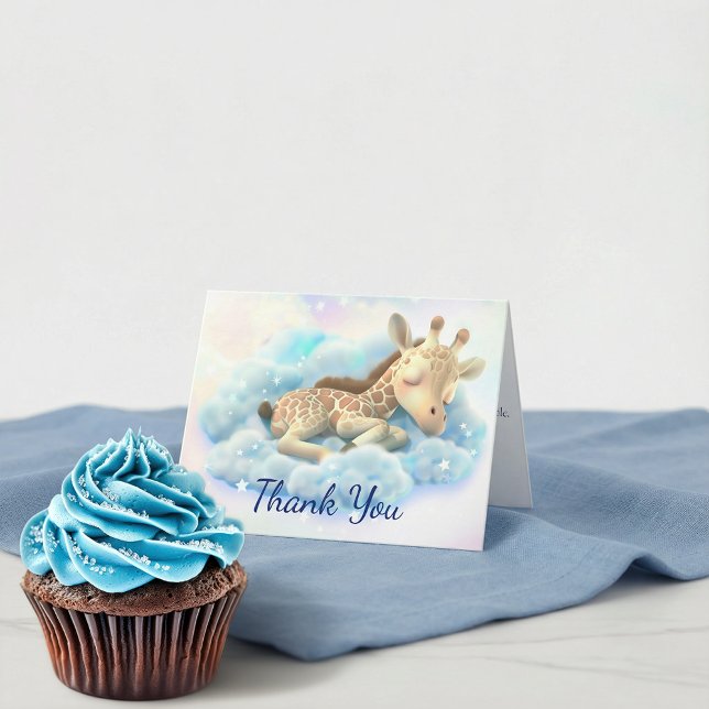 Baby Giraffe Baby Dusche Danke (Von Creator hochgeladen)