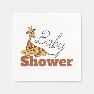 Baby Giraffe, Babydusche Serviette