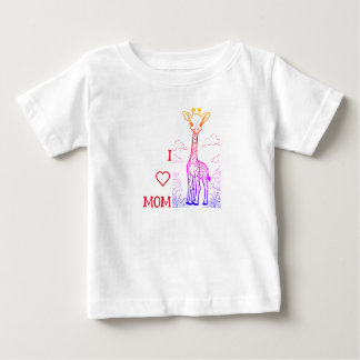 Baby Giraffe Coloring Book T - Shirt für Kleinkind