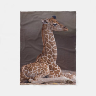 Baby Giraffe Fleece Blanket