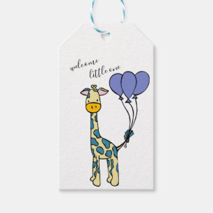 Baby Giraffe Geschenkanhänger