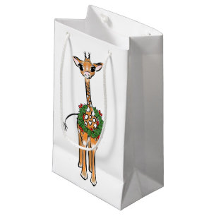 Baby Giraffe - herzhaft und hell Kleine Geschenktüte
