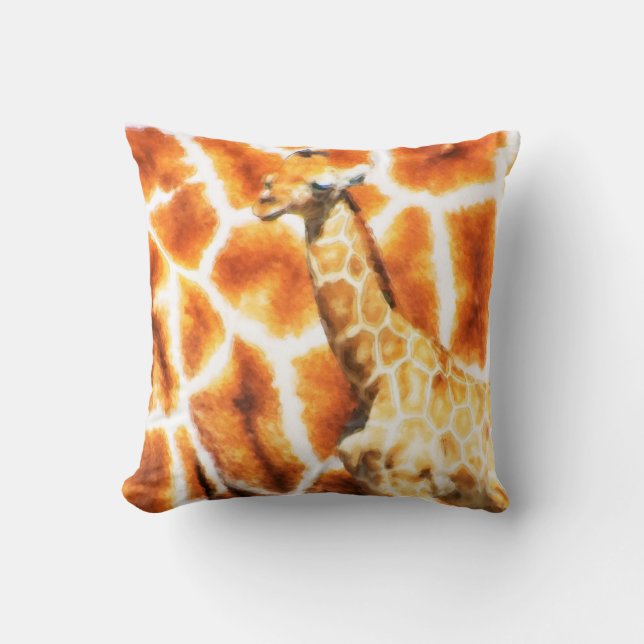 Baby Giraffe Kissen (Vorderseite)