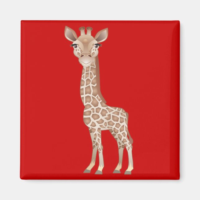 Baby Giraffe Magnet (Vorne)