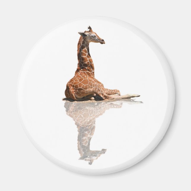 BABY GIRAFFE MAGNET (Vorne)