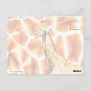 Baby Giraffe Postkarte