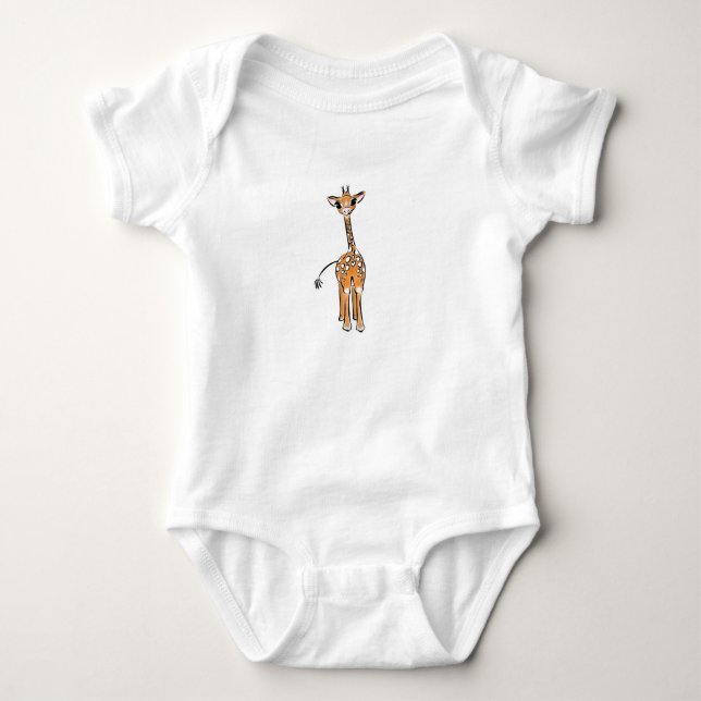 Baby Giraffe Strampler (Vorderseite)
