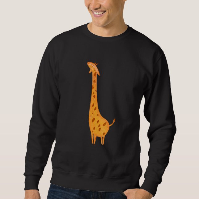 Baby-Giraffe Sweatshirt (Vorderseite)