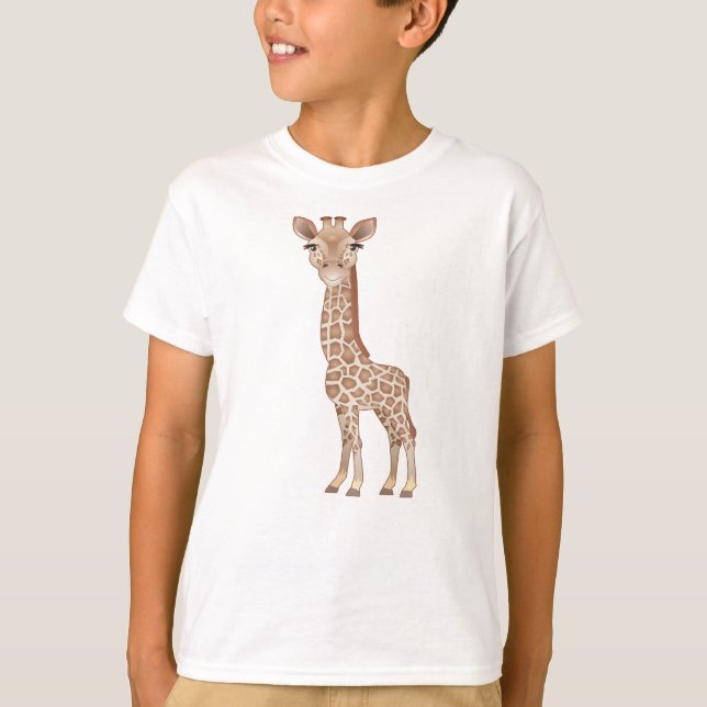Baby-Giraffe T-Shirt (Vorderseite)