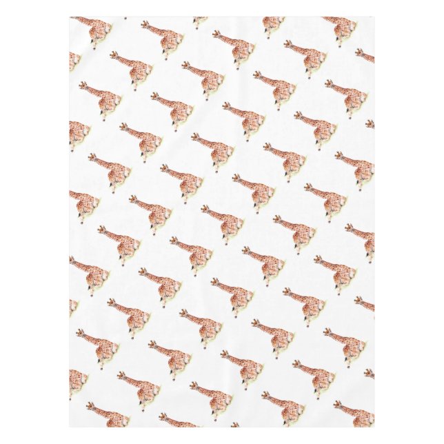 Baby Giraffe Tischdecke (Vorderseite)