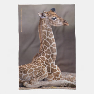 Baby-Giraffen-Geschirrtuch Geschirrtuch
