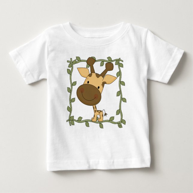Baby-Giraffen-T-Shirts und Geschenke Baby T-shirt (Vorderseite)