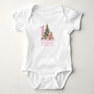 BABY GIRL 1. CHRISTMAS STRAMPLER
