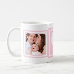 Baby Girl 2 Foto und Herz Tasse
